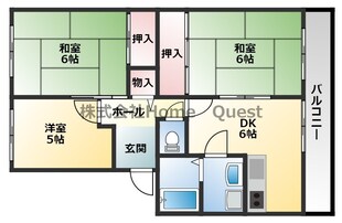 サンライズ青山の物件間取画像